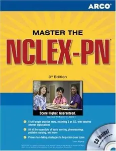 USED-NCLEX - PN Certification Exams 3rd ed (Master the Nclex- Pn Certification Exams) by Arco (Paperback)