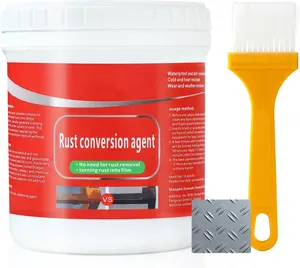 Universal Rust Removal Converter with Brush (Grey) Water-Based Metallic Paint