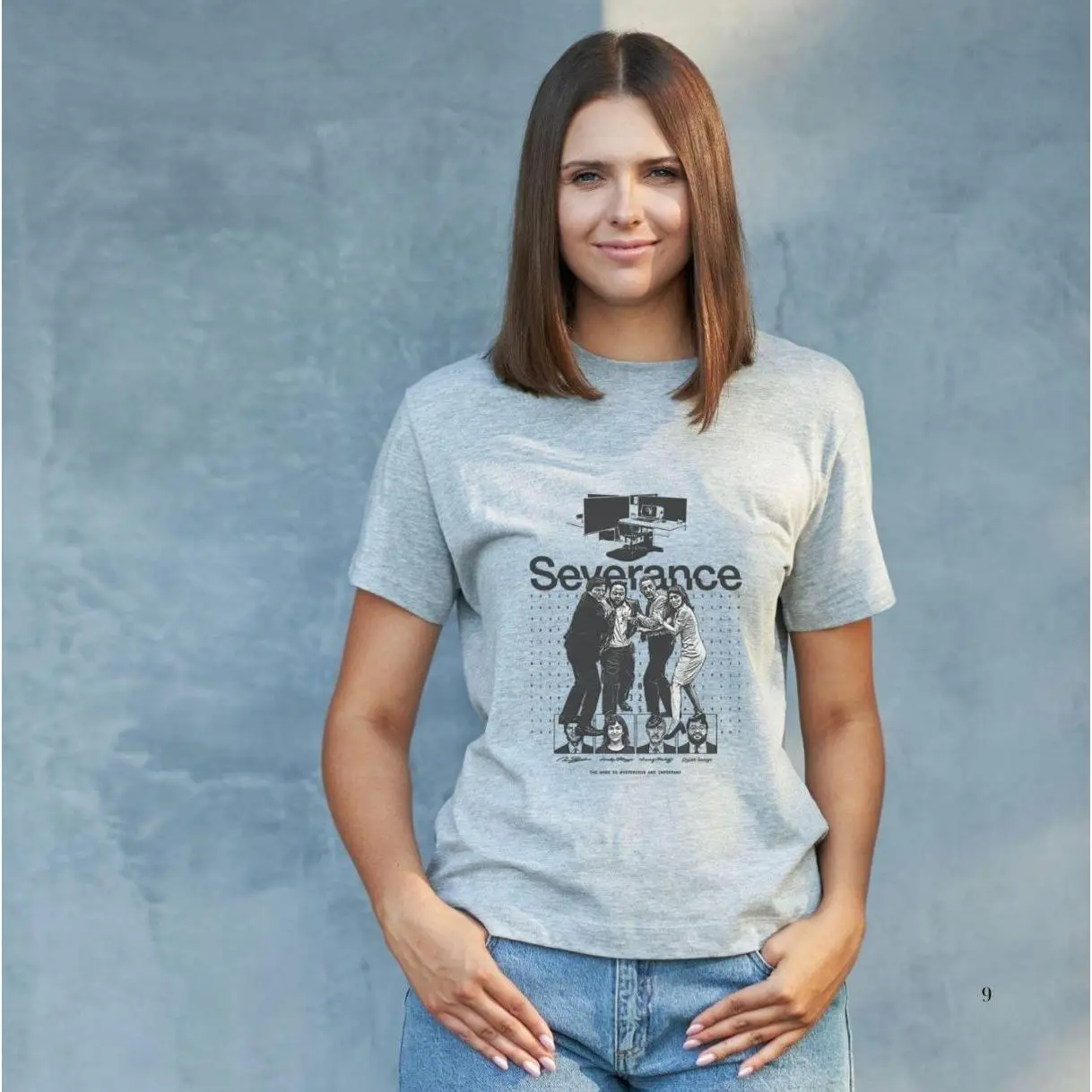 Severance Shirt, Severance Graphic Tee, Vintage Style Unisex Tee, Gift for TV Lovers, Lumon, Macrodata Refinement shirt, Vintage