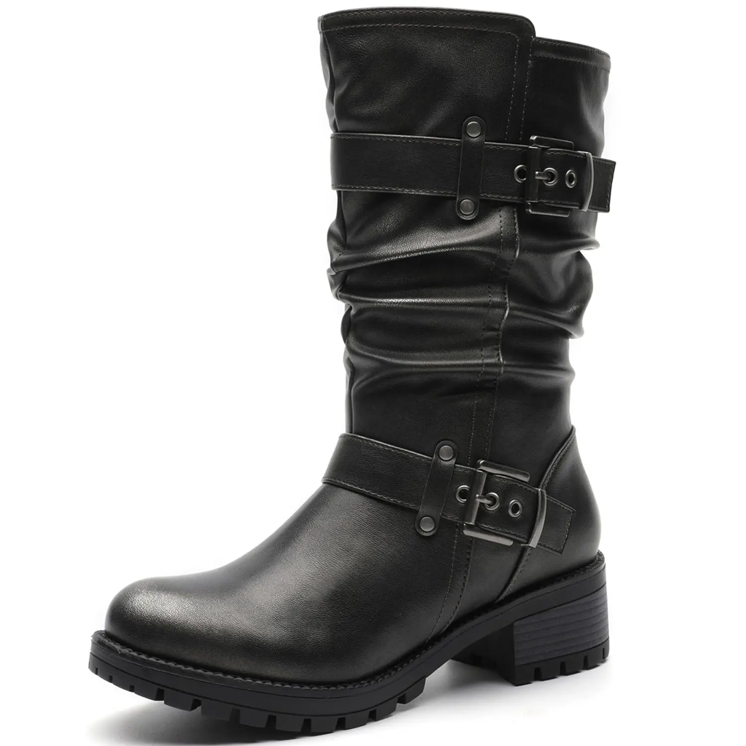 Brown,21yy08 Grey Distressed Metallic