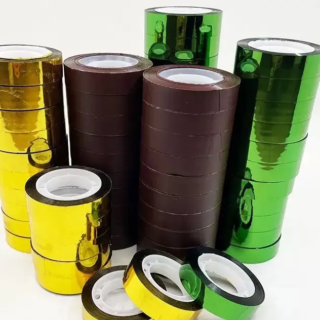 Waterproof Plastic Floral Masking Tape - Moisture-Resistant, Durable Bond and Seal, Invisible Patch, Strong Adhesion for Crafting Handmade Flowers, Indoor-Outdoor Hardware Use