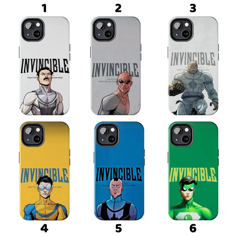 Invincible Phone case, Mohawk Mark, Grayson Cover For iPhone X 11 12 13 14 15 16 17 Plus Pro Max