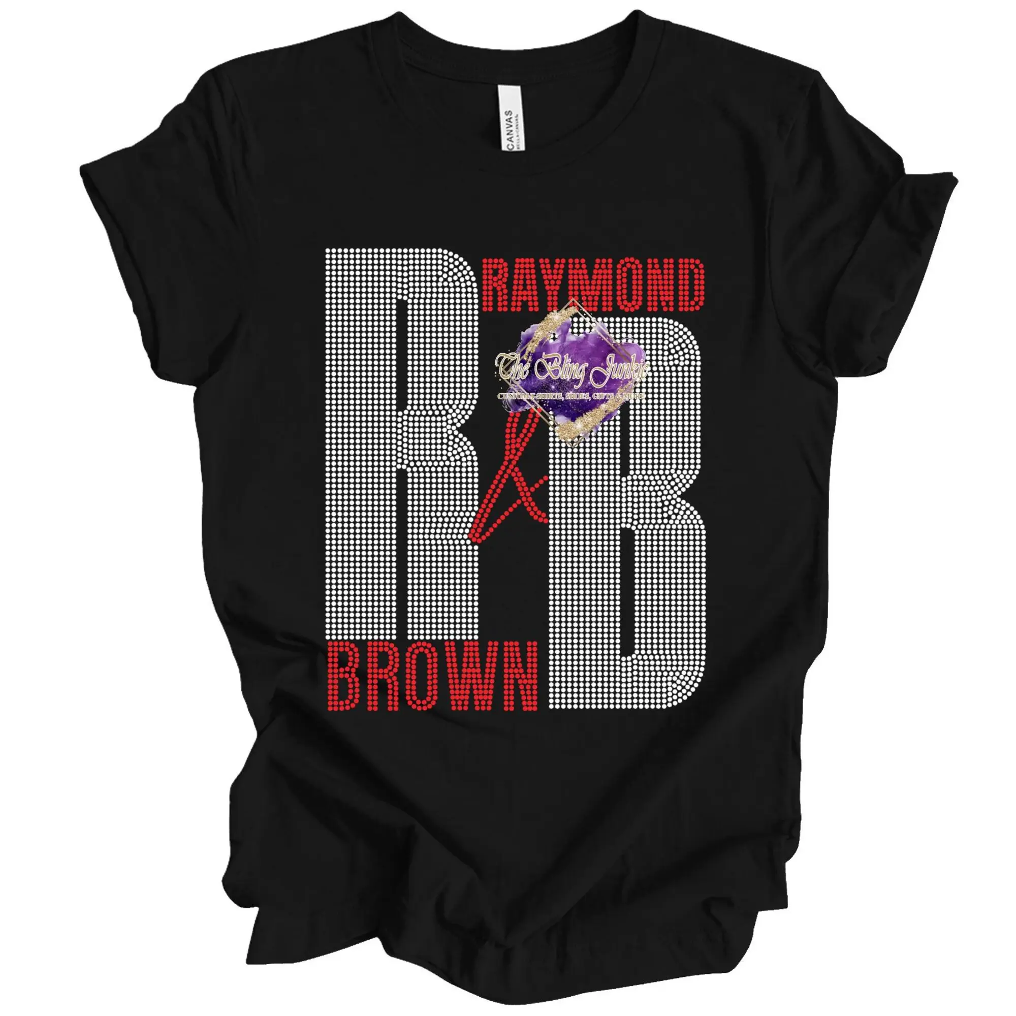 Raymond And Brown Tour (Print Rhinestone) Shirt, Bling Music Graphic Tee