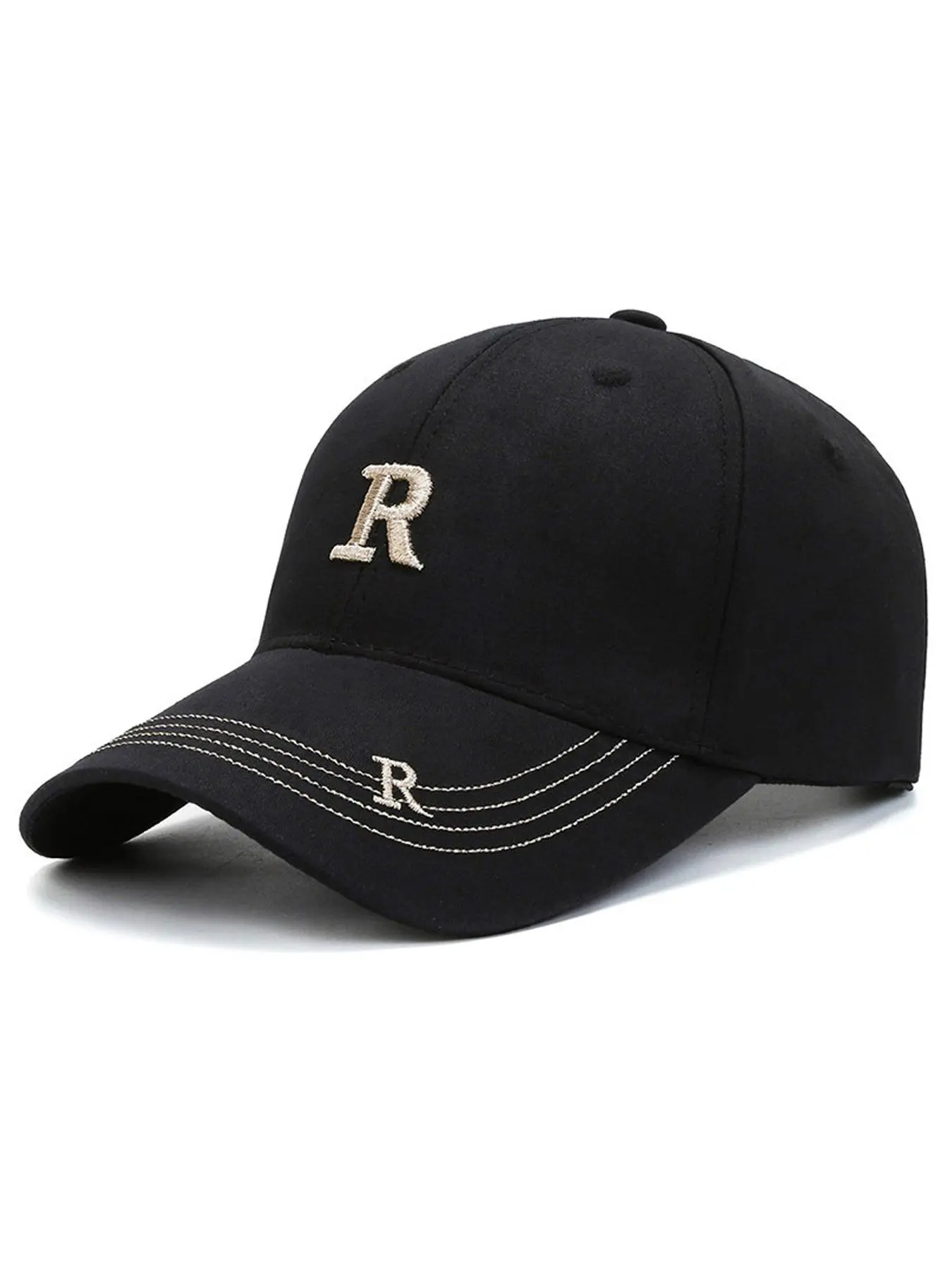 Letter Embroidery Men's Baseball Cap! Trendy Casual Must-Have Hat, Stylish Hat, Letter Embroidered Hat