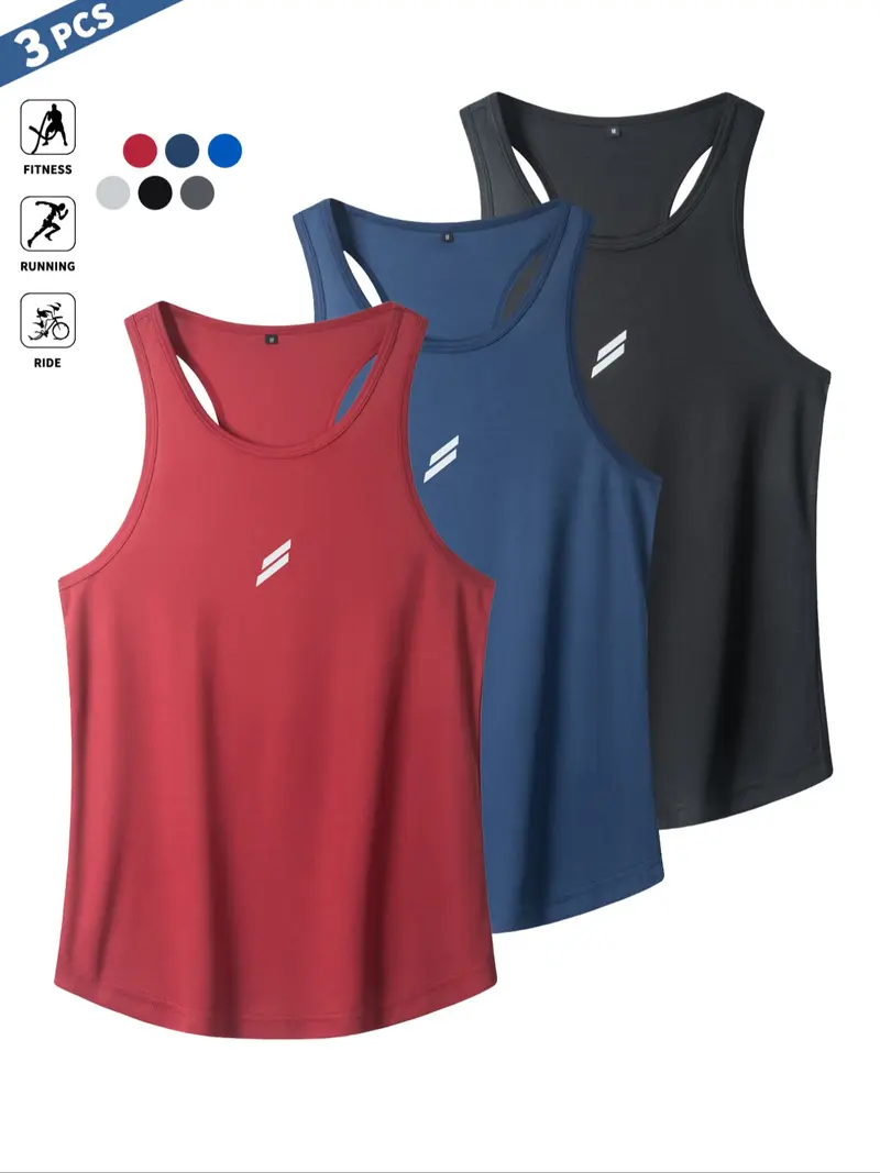 12 Canotte Uomo 100% Cotone METLUA Tank Top Palestra Estate Taglie S-5XL