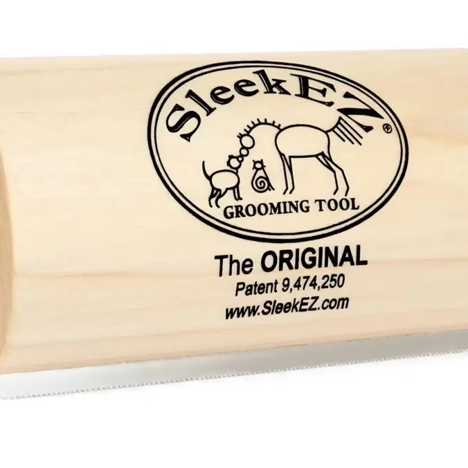 SleekEZ The Original Dog Brush Grooming Tool Patent 9.474.250 SleekEZ.com