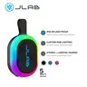 JLab Pop Party Ultra-Portable Bluetooth Speaker 5W Driver 8+ Hours Playtime RGB Lighting IPX5 Splashproof Audio & USB-C Charging with Detachable Loop Handle