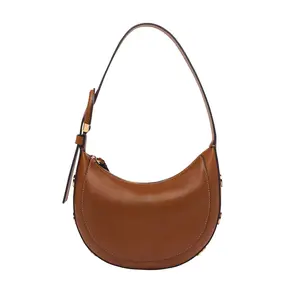 Fossil Women's Harwell Leather Crescent