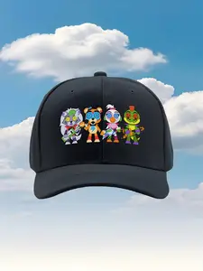 FNAF 2026 new model Multi Color Soft Fabric Winter Cap Warm Cozy Unisex Knit Hat with Universal Fit, Versatile Headwear for All Genders & Cold Weather Outfits