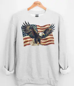 Eagle Flag Graphic Top
