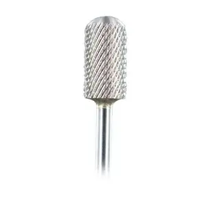 Medicool Carbide Large Barrel Safety Bit - Medium Grit, Smooth Nail Care Tool for Acrylic & Gel Manicure Adults