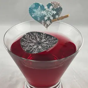 Winter & Snow Edible Cocktail Toppers