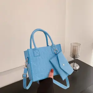 New Trendy Female Girls Small Shoulder teenage girl Bag Purses And Handbags 2024 Felt Cute Crossbody Mini Purse Tote Bags For Girls