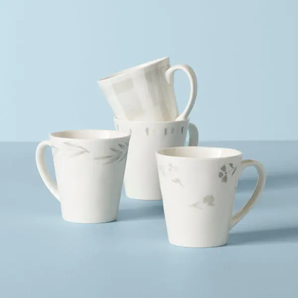 Lenox 894094 Oyster Bay Assorted Mugs - Set of 4