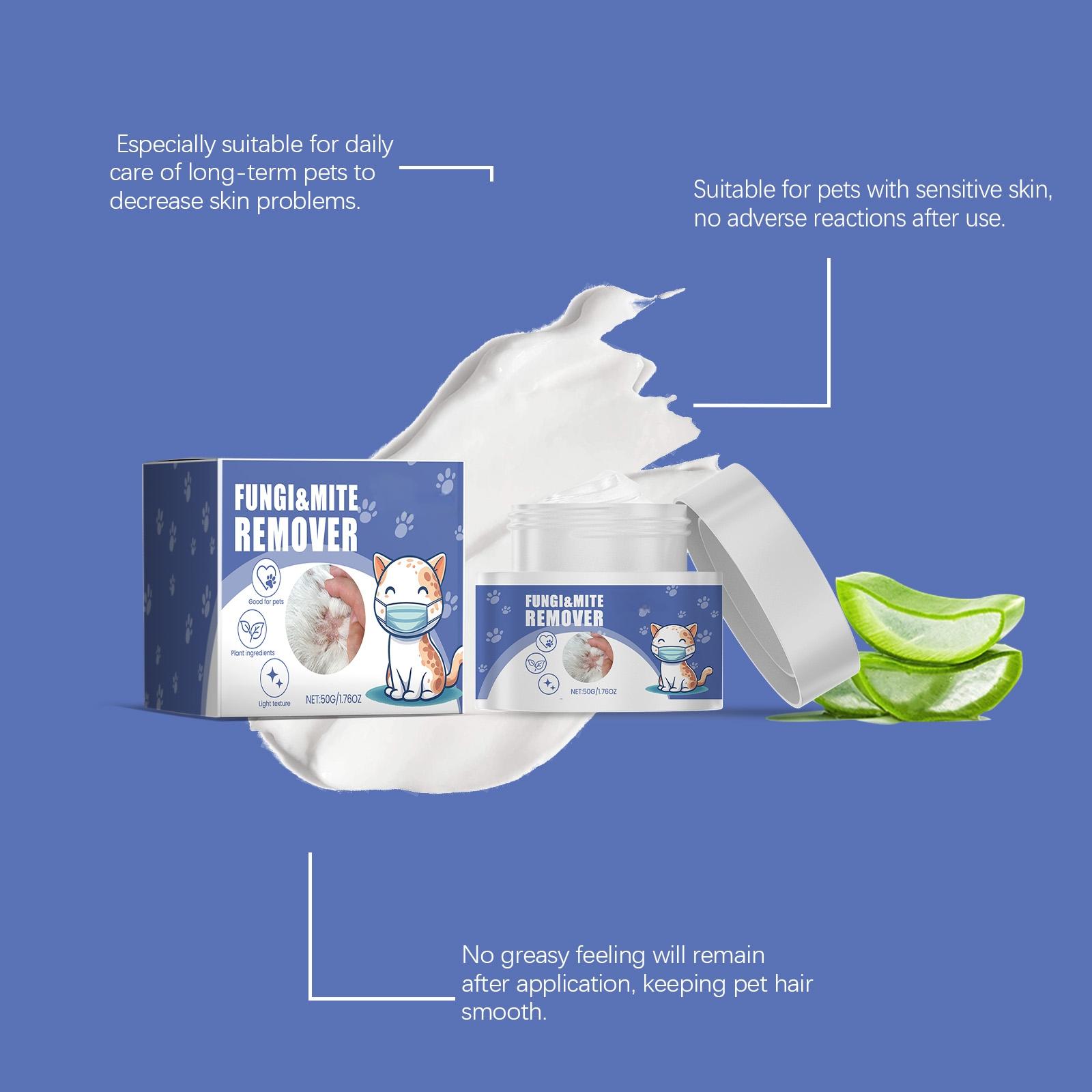 Pet Dust Removal Lotion - A topical treatment for relieving itching in dogs and cats