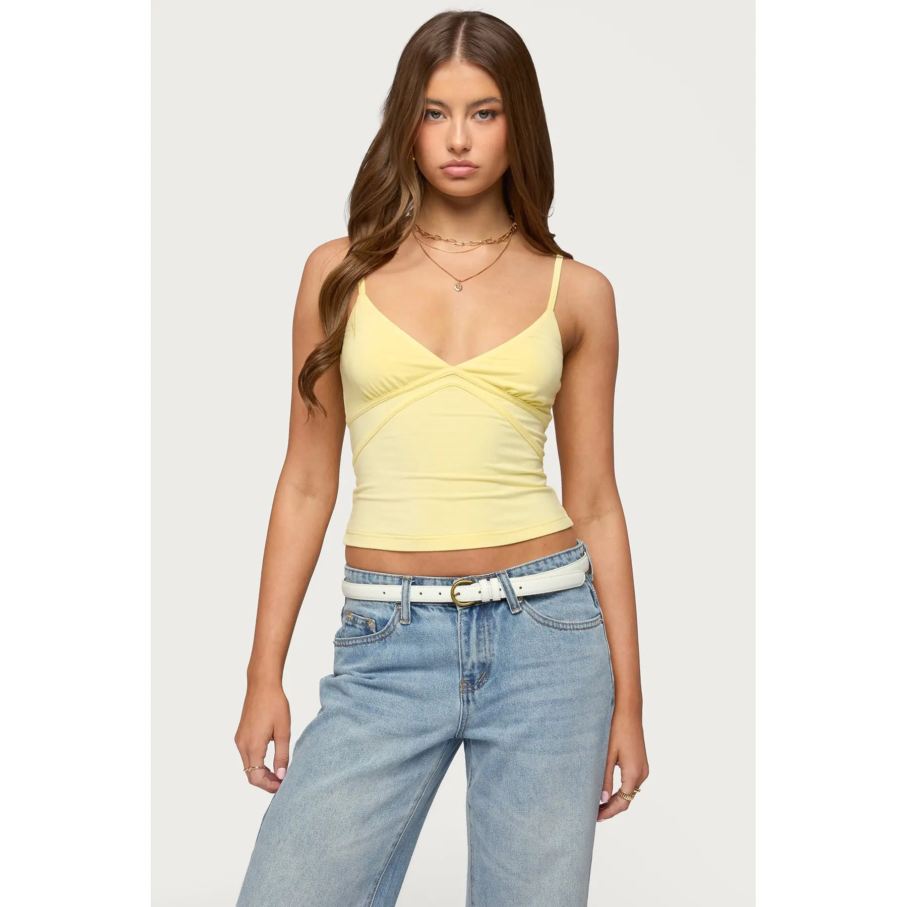 Evianna Double Tie Back Tank Top
