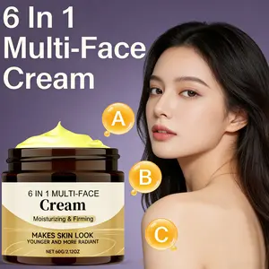 6 In 1 Multi-Face Cream - Retinol & Niacinamide 6-In-1 Firming Hydrating Moisturizing Face Cream