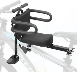 Seat Front Mounted and Handlebar   Seat Detachable Front Mounted  Bicycle Seats Bicycle Seats with Foot Pedals for  2~5  Compatible with  Adult MTB