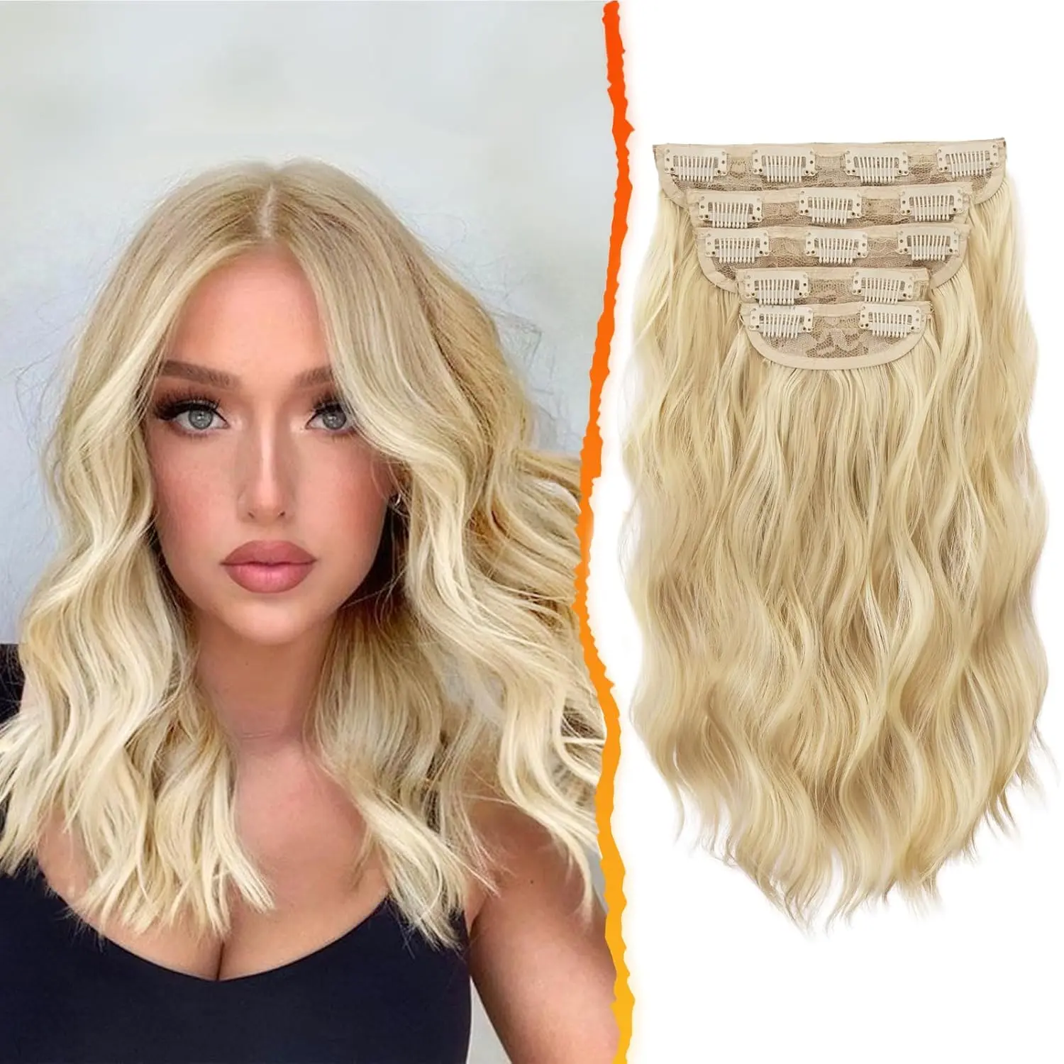 Light Ash Blonde with Highlights