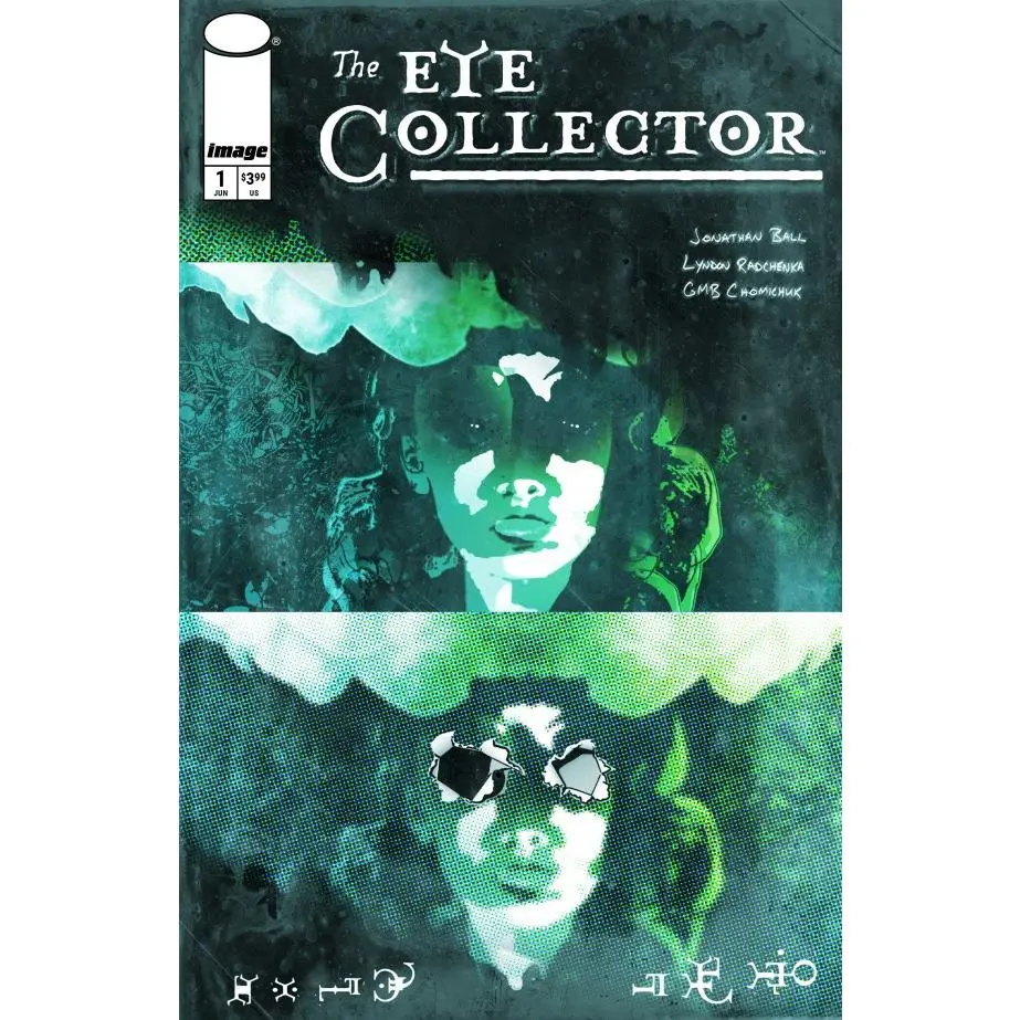 Horror Comic Book: Eye Collector 1st Edition Collector's Edition, Chilling Debut Issue, Cover Variant - D (GMB Chomichuk Art)