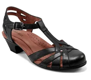 Cobb Hill Woven T-Strap Heel- Aubrey