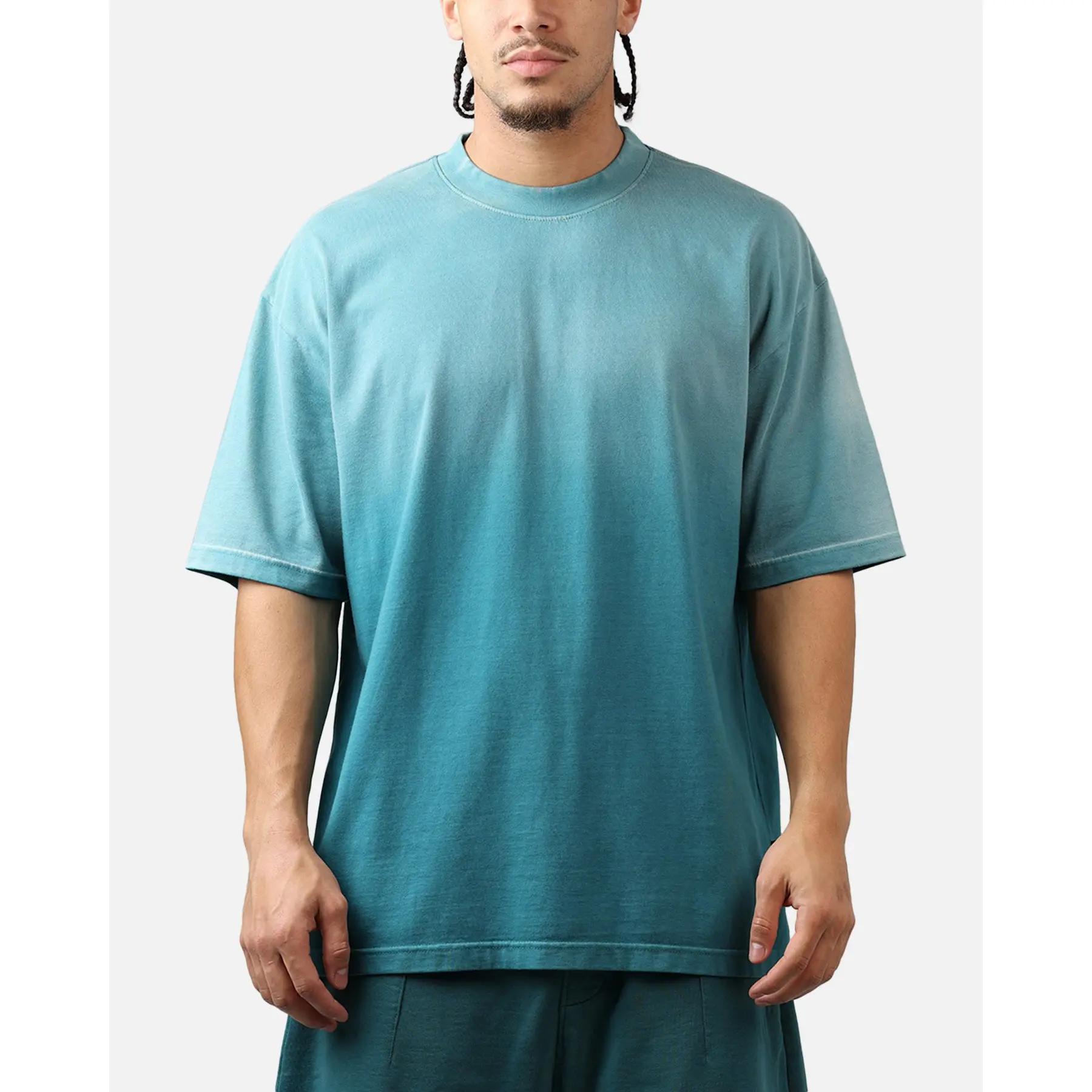 American Thrift Short Sleeve T-Shirt Washed Teal