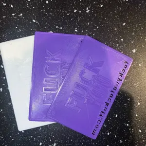 FUFOFF 3D printed card