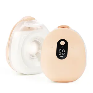 Springhope No.538 Electric Breast Pump Support Semi-lying Suction, Wearable Breastfeeding Pump Hands-free 3 Modes 12 Levels, 24/21/19mm Flange, Double Pump