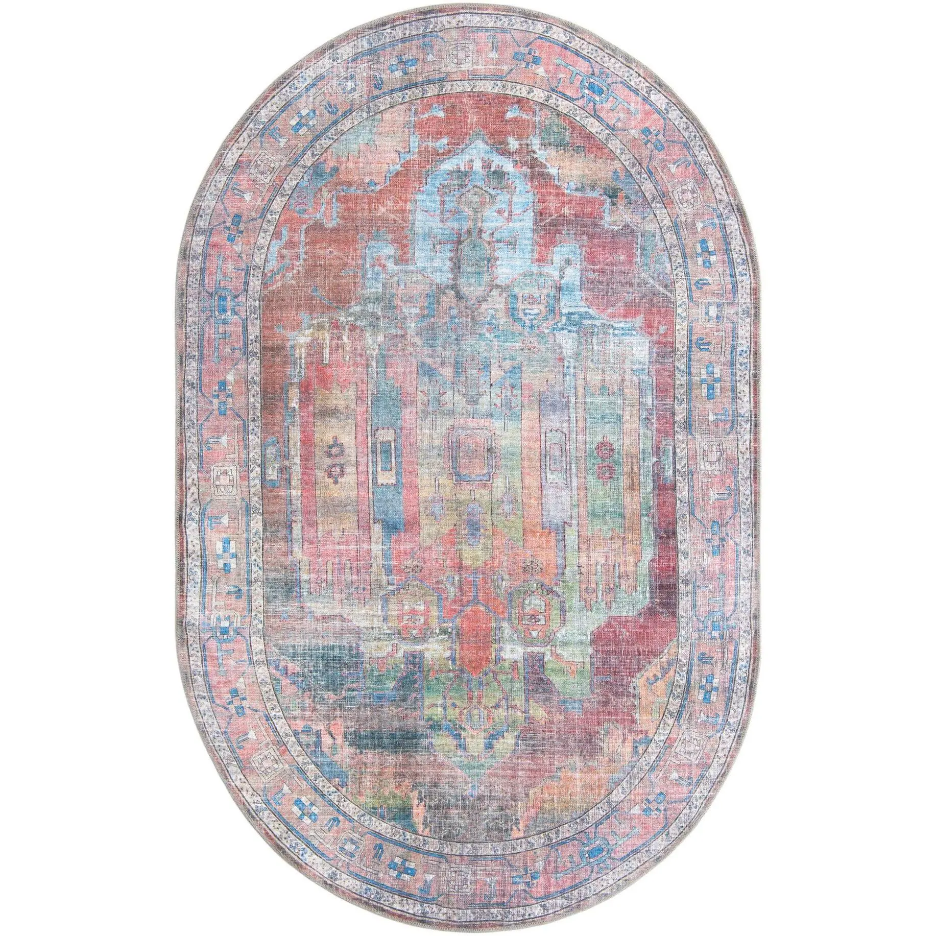 Multi 5' 3  x  8' Oval