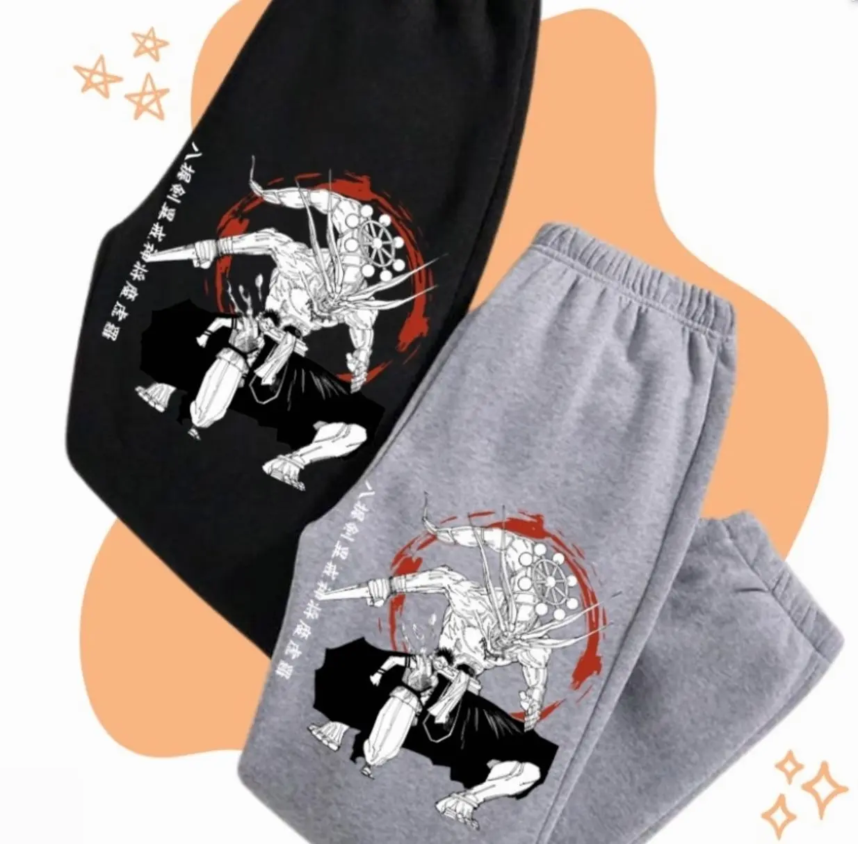 Mahoraga General Mahoraga JJK Jujutsu Kaisen Megumi Sweatpants Unisex Graphic Streetwear Fashionable Comfortable Casual Outings Everyday Wear DTR