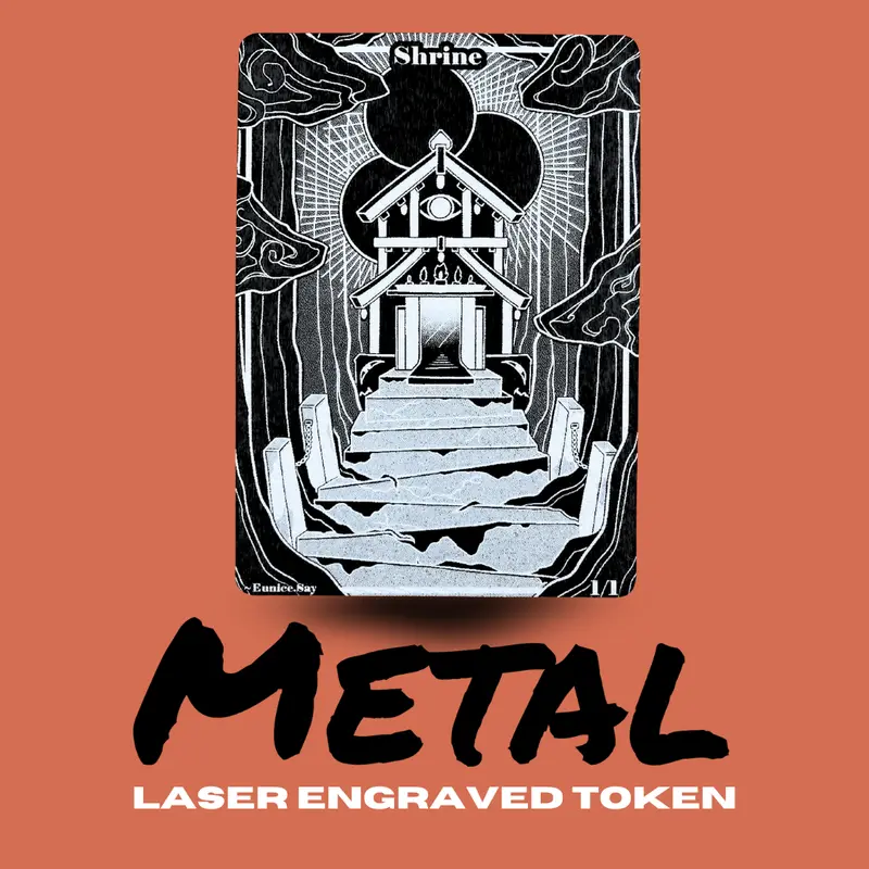 Custom Metal MTG Proxy Card Laser Engraved Commander Token Personalized Magic Card - TikTok Shop Custom Metal MTG Proxy Card Laser Engraved Commander Token Personalized Magic Card - TikTok Shop
