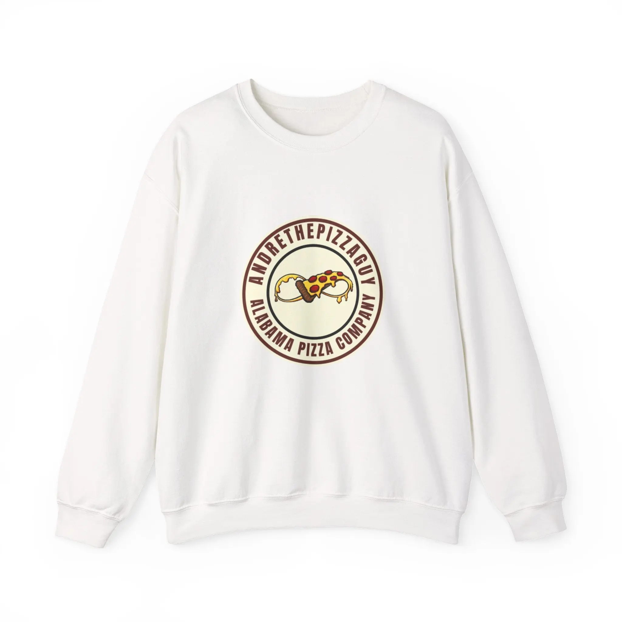 Pizza Logo Crewneck Sweatshirt – AndreyThePizzaGuy Alabama Pizza Company