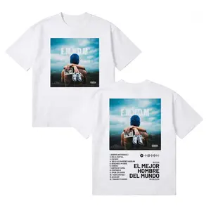 Blessd E.M.H.D.M Shirt – Latin Reggaeton Album Graphic Shirt , El Mejor Hombre Del Mundo Back Print Shirt, Streetwear Fan Gift, Men’s & Women’s Tops