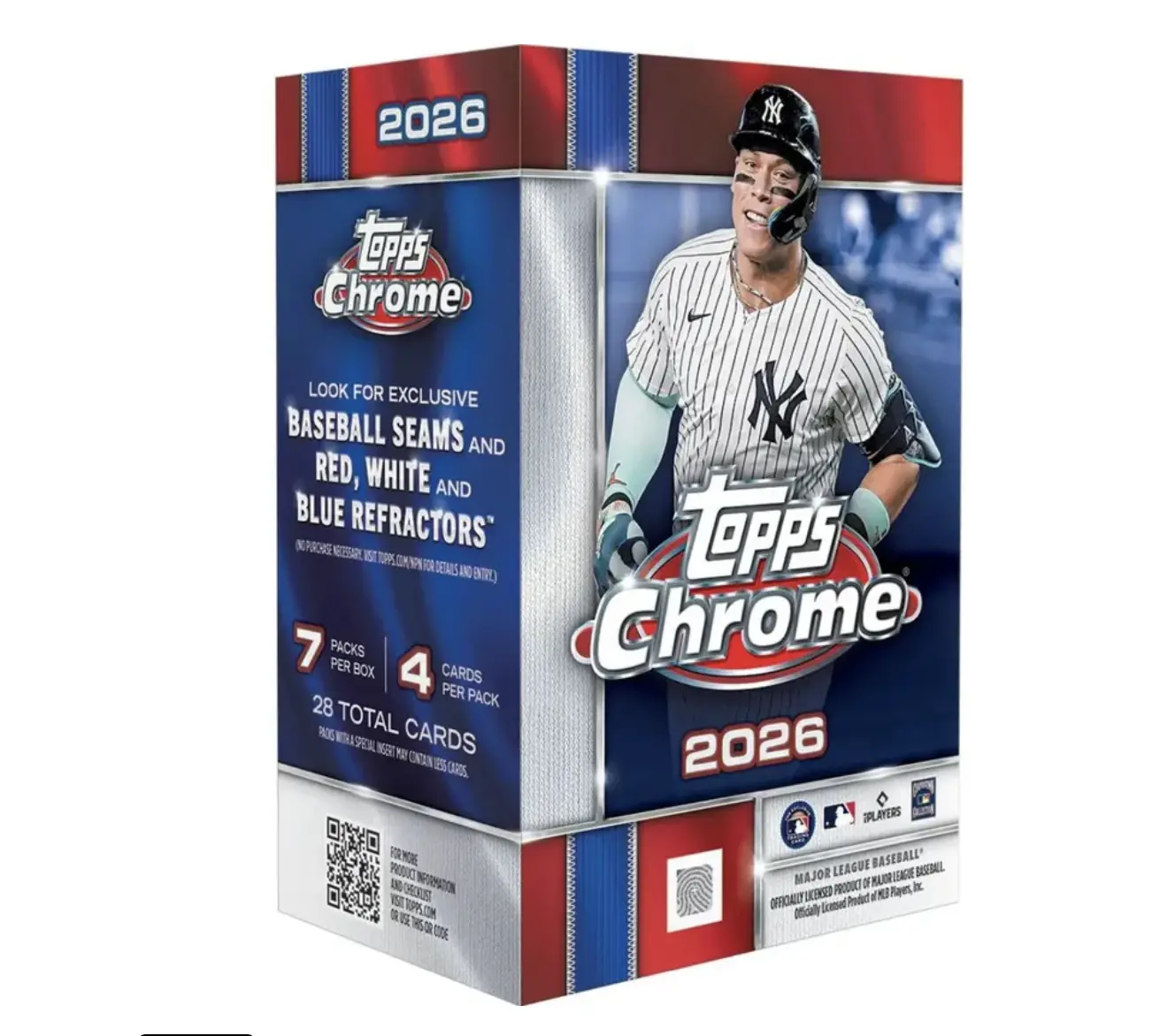 2026 Topps Chrome Baseball Value Box