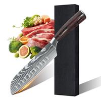 7 inch Santoku knife-D