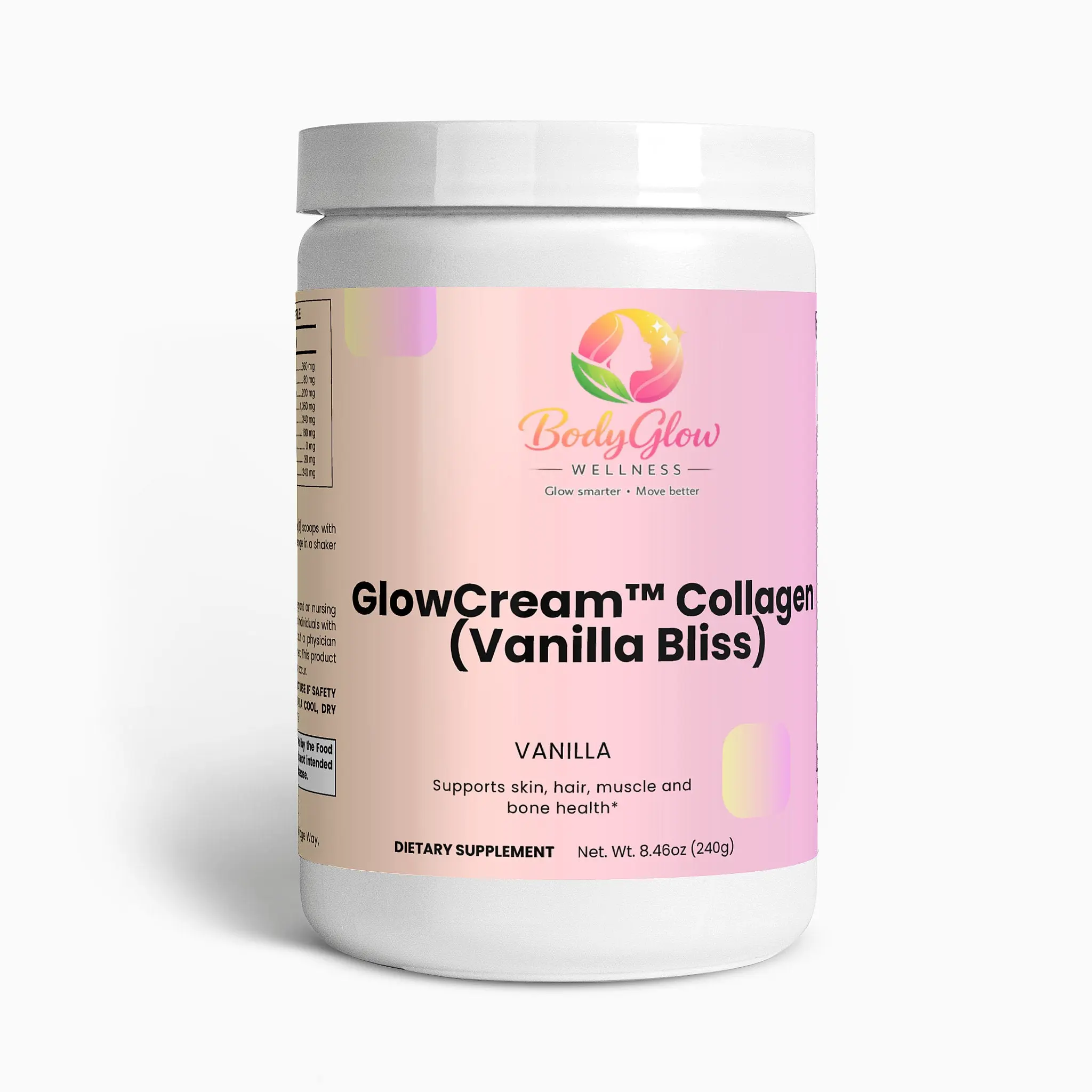 GlowCream Collagen (Vanilla Bliss)