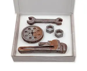 Set of 5 Realistic Life Sized Chocolate Tools, Fathers day gift box, Car  Gift,Chocolate Gift Box for Men, Ironchoco