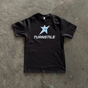 Turnstile Star Logo Graphic T-Shirt, Graphic Music Tee, Gift For Fans