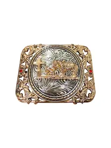 Western Style Praying Cowboy Buckle Hebilla Vaquera Oracion