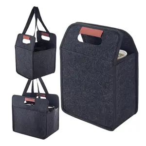 Reusable Drink Cup Carrier, Foldable Tote Bag