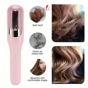 Hair clippers, split hair clippers, hair care products, 1 automatic electric hair clipper, 2-in-1 hair edge control multifunctional rechargeable split hair clipper, used for drying, split, damaged automatic hair repair and removal, women's holiday gifts,