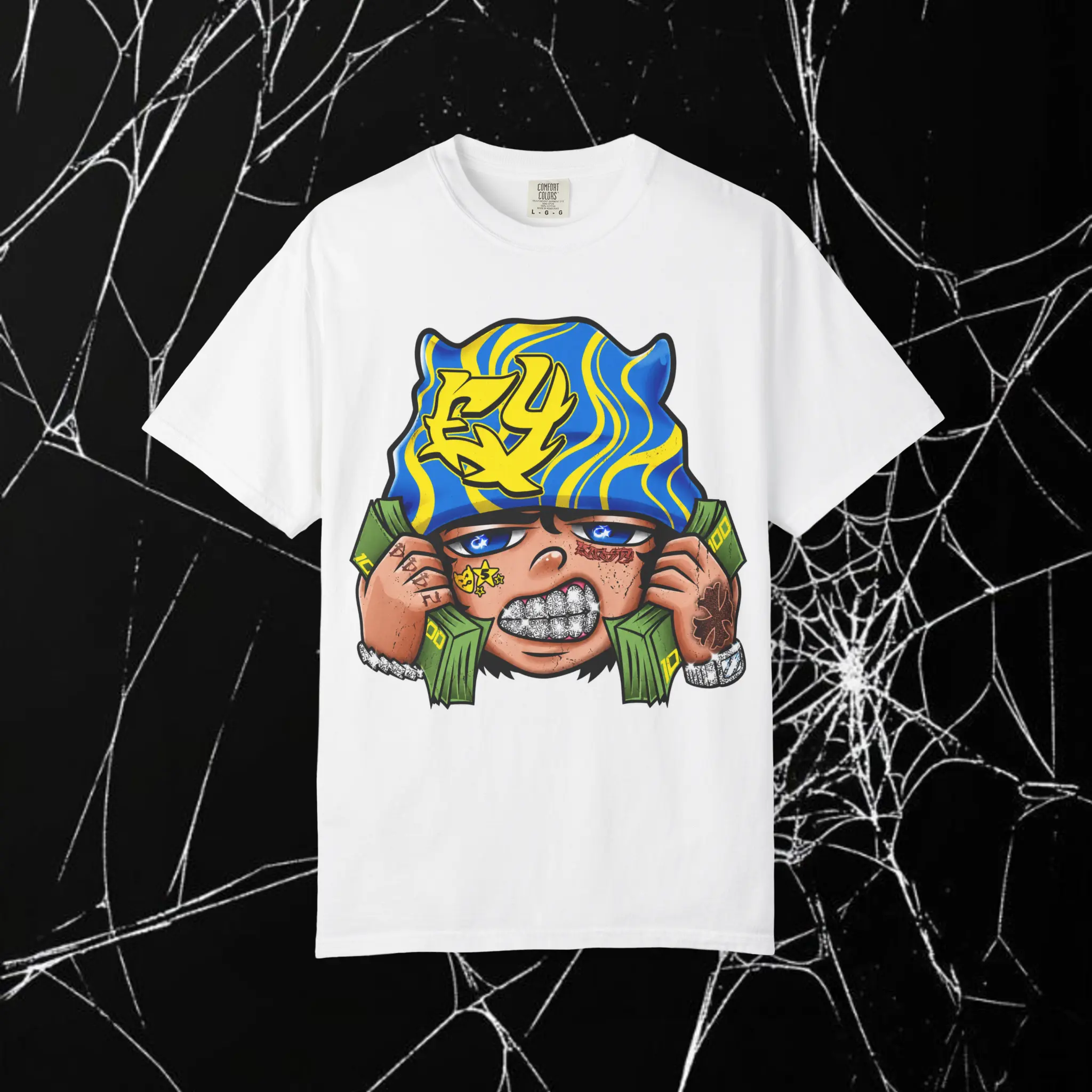 Cash Kid Grillz Streetwear Graphic Tee