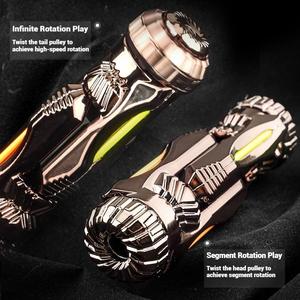 Mini Metal Shot Stress Relief Toy with Infinite & Segment Rotation Play Heavyweight Fidget Toy 100% Metal Fingertip Emittable for Stress Relief satisfying  fidgets
