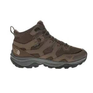 The North Face Mens Hedgehog 3 Mid Waterproof Hiking Casual Boots Ankle - Brown