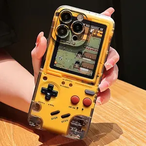 Phone Case, Cover, Personalized Creative Game Machine Pattern, Compatible with iPhone 11/12/13/14/15/16 Series, Durable Protection, Aesthetic