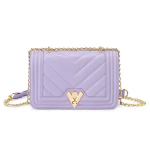 VALENTINO ORLANDI CHEVRON CROSSBODY