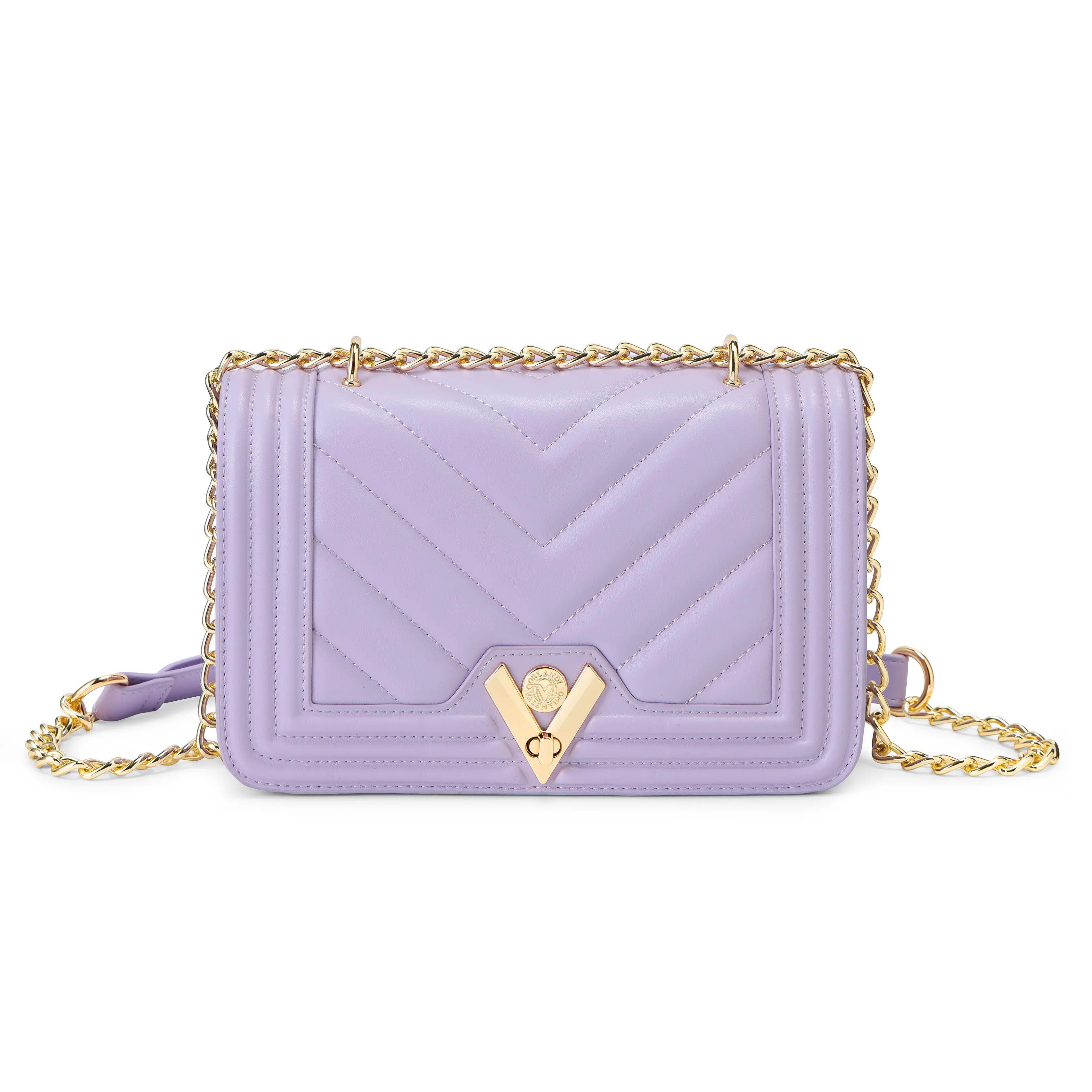 VALENTINO ORLANDI CHEVRON CROSSBODY