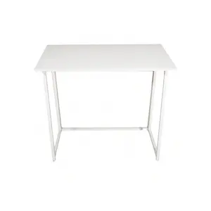 Folding Computer Desk For Small Spaces, No-Assembly Space-Saving Home Office Desk, Foldable Computer Table, Laptop Table, Writing Desk, Compact Study Reading Tabl