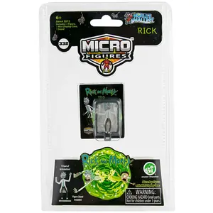 World’s Smallest Rick and Morty Pop Culture Micro Figures - Rick