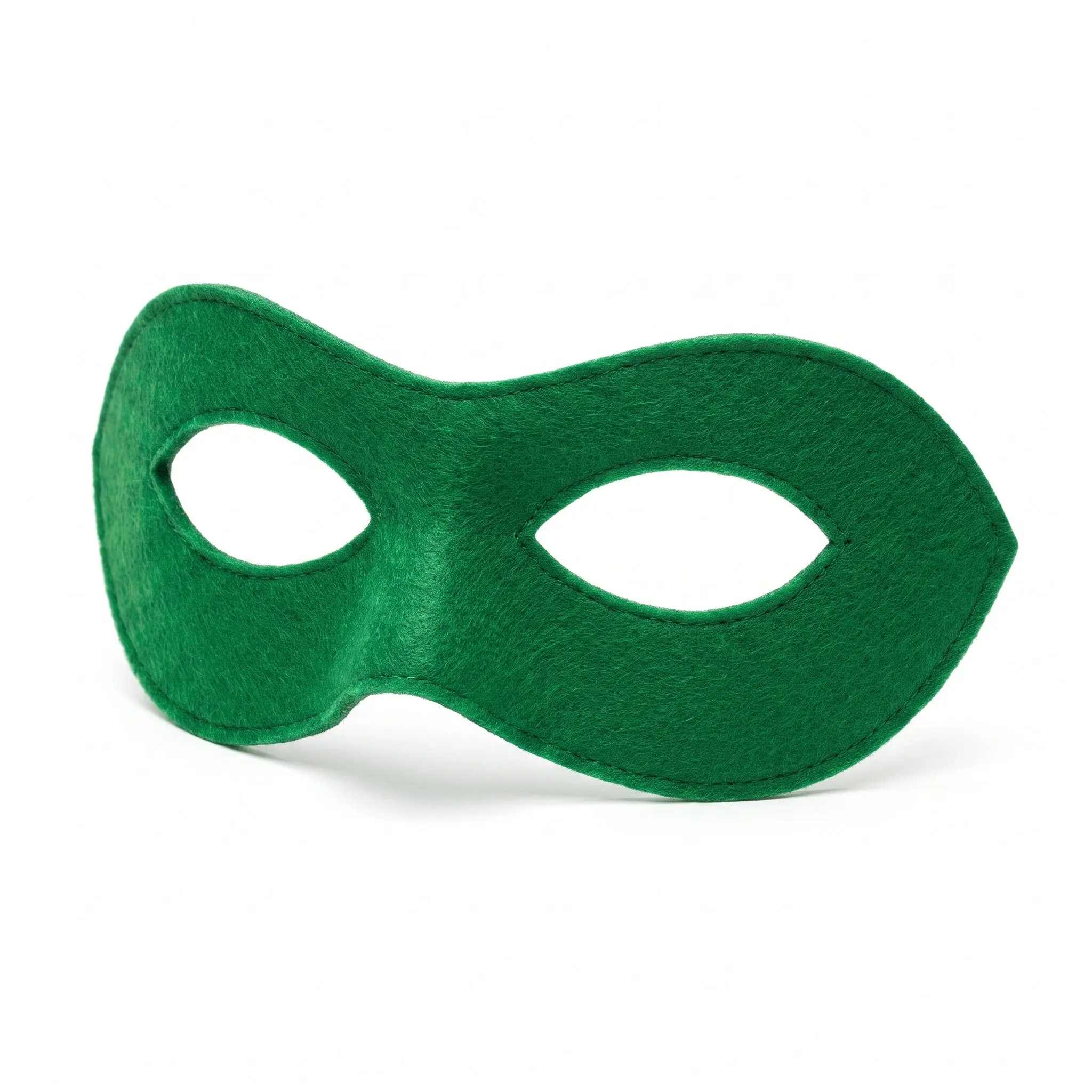 Festive Green Superhero Domino Mask